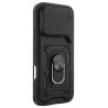Etui pancerne CamShield Ring na telefon Honor 600 5G VKJ-NX9 / 600 Pro 5G VKP-NX9 czarne