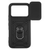 Etui pancerne CamShield Ring na telefon Honor 600 5G VKJ-NX9 / 600 Pro 5G VKP-NX9 czarne