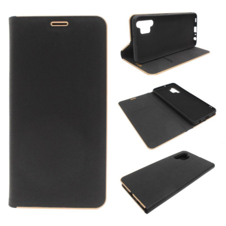 Etui Flip Vennus na telefon Samsung Galaxy A32 4G LTE A325 czarne 2