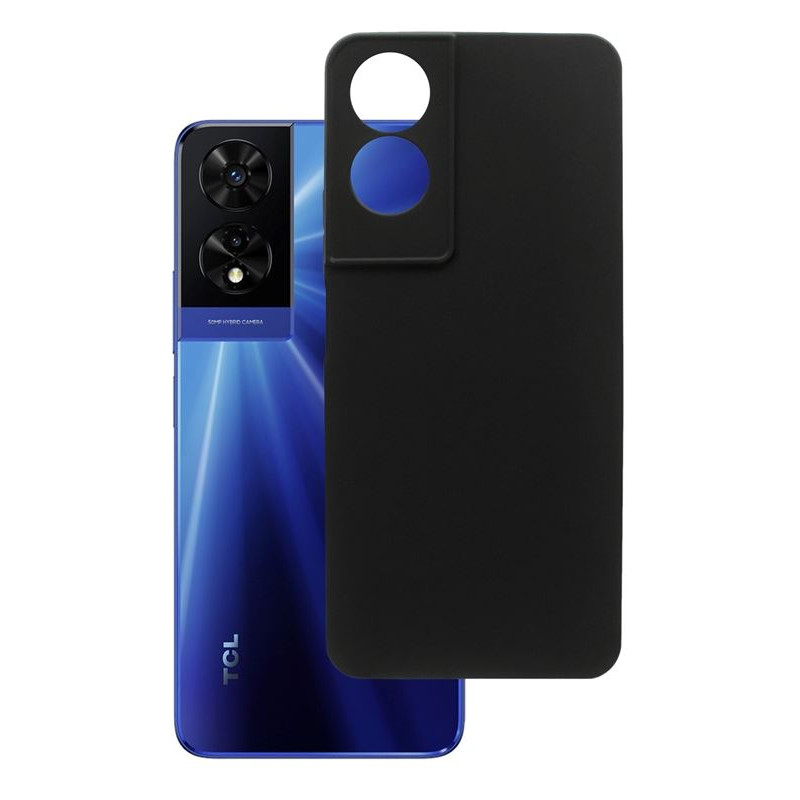 Etui Jelly Case na telefon TCL 505 T509 czarne MATT