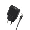 Ładowarka sieciowa USB-C PD Power Delivery 3.0 30W + kabel SZYBKIE ŁADOWANIE czarny przewód