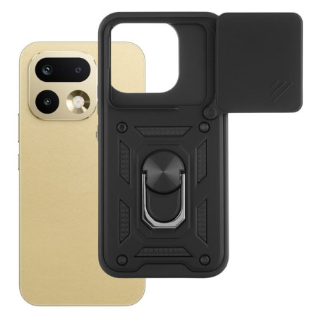 Etui pancerne CamShield Ring na telefon Realme 16 Pro 5G RMX5120 czarne