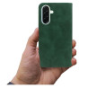 Smart Leather do Samsung A27 A276 5G zielony