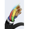 Kabel PD Powe Delivery USB-C - USB-C przewód do ładowania BASEUS 100W 20V 5A 2m czarny