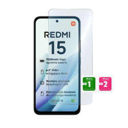 9H SZKŁO hartowane na telefon Xiaomi Redmi 15 4G 25062RN2DE 25062RN2DY / Redmi 15 5G 25057RN09E