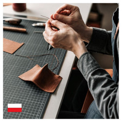 Etui Wsuwka skórzana CRAZY 3D na telefon OPPO Reno 8T 4G CPH2481 XXL brązowa