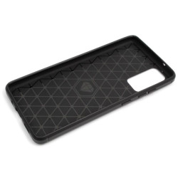 Etui Bumper Carbon Lux na telefon Samsung Galaxy S20 FE 5G G780 czarne