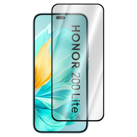 9D SZKŁO hartowane na telefon Honor 200 Lite 5G 5109BEBY / X8b LLY-LX1 / X8c ABR-LX1 FULL GLUE