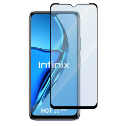 9D SZKŁO hartowane na telefon Infinix Hot 20 5G X666 X666B FULL GLUE