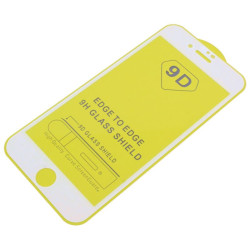 9D SZKŁO hartowane na telefonu Apple iPhone 7 / 8 / SE 2020 / 2022 FULL GLUE białe