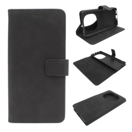 Etui Smart Leather na telefon Xiaomi Redmi Note 14 Pro 5G 24090RA29G / 14 Pro+ 5G 24115RA8EG / POCO X7 5G czarne