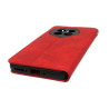 Etui Smart Retro na telefon OnePlus 13R 5G CPH2645 / Ace 5 PKG110 czerwone