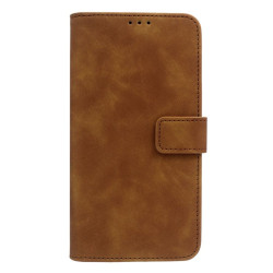 Etui Smart Leather na telefon Samsung Galaxy A27 5G A276 brązowe