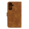 Etui Smart Leather na telefon Samsung Galaxy A27 5G A276 brązowe