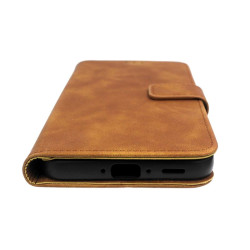 Etui Smart Leather na telefon Samsung Galaxy A27 5G A276 brązowe