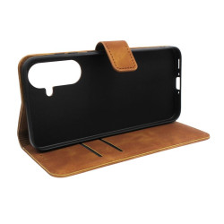 Etui Smart Leather na telefon Samsung Galaxy A27 5G A276 brązowe