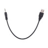 Kabel audio adapter przejściówka AUX micro jack 2.5mm na USB-A 20cm