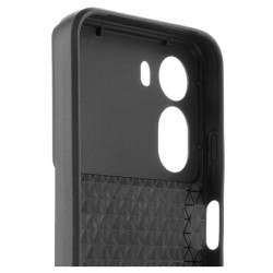 Etui Pancerne CAMSHIELD Ring na telefon Xiaomi Redmi A7 Pro 25128RN17A / POCO C81 Pro 25128PC17G czarne