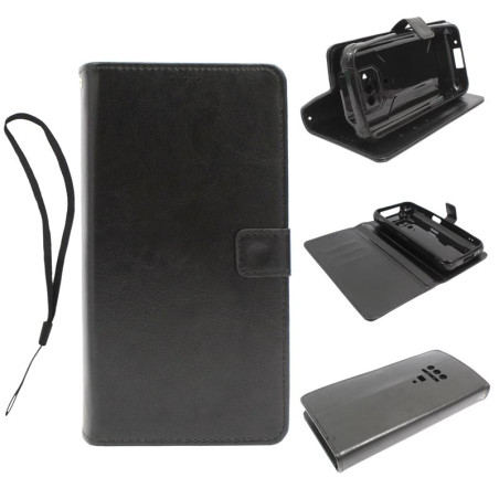 Etui Smart Crazy na telefon Cubot King Kong Power / King Kong 8 czarne
