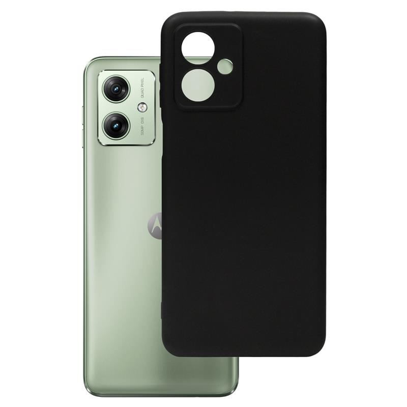 Etui Jelly Case na telefon motorola moto g54 5G / g54 power edition 5G czarne matowe