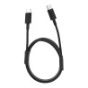 Kabel PD Power Delivery USB-C - USB-C przewód wspierający szybkie ładowanie 1m czarny
