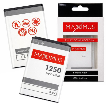 Bateria MAXXIMUS Nokia 1100 C2-01 3100 myPhone HALO MINI - BL-5C BS-10
