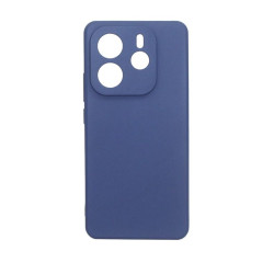 Etui Jelly Case na telefon Xiaomi Redmi Note 14 5G granatowe matowe