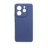 Etui Jelly Case na telefon Xiaomi Redmi Note 14 5G granatowe matowe
