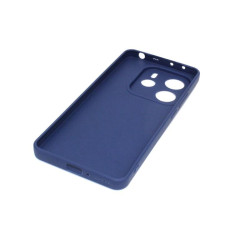 Etui Jelly Case na telefon Xiaomi Redmi Note 14 5G granatowe matowe