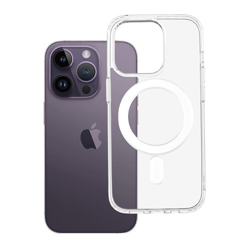 Etui MagSafe Camera Protect na telefon Apple iPhone 14 Pro A2890 bezbarwne