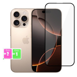 9H SZKŁO hartowane na telefon Apple iPhone 18 Pro / 17 Pro / 17 / 16 Pro FULL 5D