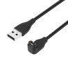 Ładowarka / kabel kątowy do smartwatch marki GARMIN Forerunner 45 245 935 945 Fenix 7 7X 7S 6 6X 6S Pro Venu 2 2S czarny przewód