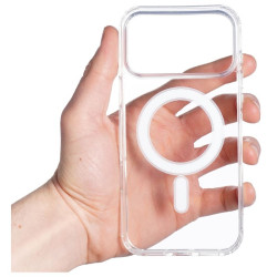 Etui MagSilicone Protect na telefon Apple iPhone 18 Pro / 17 Pro bezbarwne