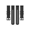 Pasek Opaska do smartwatch Garmin Venu 2 / VIVOACTIVE 4 / Hammer Watch 2 Military Edition / Watch 2 Lite czarny 22mm