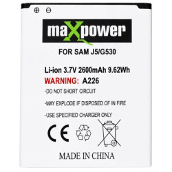 Bateria MAXPOWER do Samsung Galaxy J3 2016 J5 2600 mAh