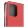 Etui Smart Magnet na telefon motorola moto g87 5G XT2621-6 / g77 5G XT2621-4 / g67 5G XT2621-2 czerwone