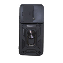Etui pancerne CamShield Ring na telefon Xiaomi 17 5G czarne
