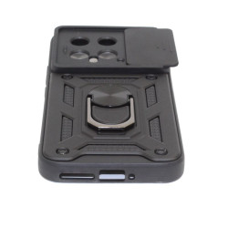 Etui pancerne CamShield Ring na telefon Xiaomi 17 5G czarne