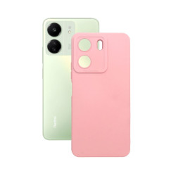 Etui Silicon Case na telefon Xiaomi Redmi 13C 4G 23108RN04Y / POCO C65 2310FPCA4G różowe