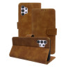 Etui Smart Leather na telefon Samsung Galaxy A32 4G A325 brązowe