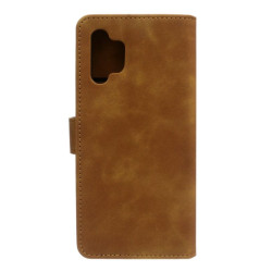 Etui Smart Leather na telefon Samsung Galaxy A32 4G A325 brązowe