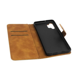 Etui Smart Leather na telefon Samsung Galaxy A32 4G A325 brązowe
