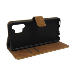 Etui Smart Leather na telefon Samsung Galaxy A32 4G A325 brązowe