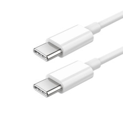 Kabel USB PD TYP C 2m biały 100W HQ