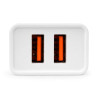 Ładowarka sieciowa 2.1A USB 10W biała | Szybkie ładowanie