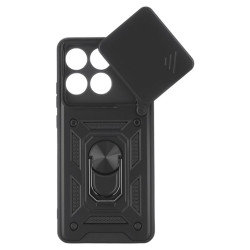 Etui pancerne CamShield Ring na telefon motorola edge 70 5G czarne