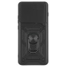 Etui pancerne CamShield Ring na telefon motorola edge 70 5G czarne