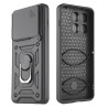 Etui pancerne CamShield Ring na telefon motorola edge 70 5G czarne