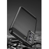 Etui Bumper Carbon Lux na telefon Samsung Galaxy S22 S901 czarne
