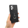 Etui Pancerne CAMSHIELD Ring na telefon Xiaomi Redmi Note 10 Pro 4G M2101K6G czarne